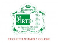Etichette adesive per erboristerie, cosmetica, cosmesi (mm 42X38)  (cod.20M )